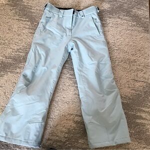 Light Blue Ski Pants Girls size 8